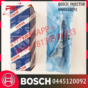 Common Rail Assembly Diesel Fuel Injector 0445120092 With Nozzle DLLA137P1648