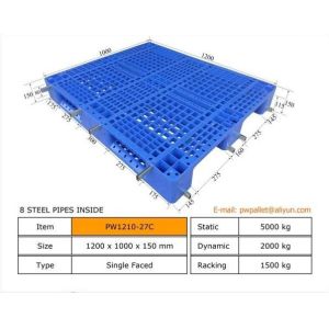 Quality Efficient Packaging Solution Stacked Plastic Pallet from OEM for sale