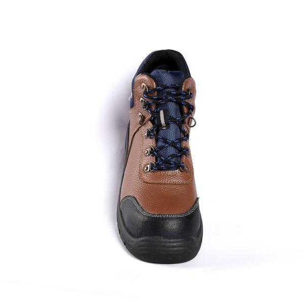 Shengjie OEM Work Anti Slip Lace-up Shoes With Pu Outsole Closure Type Genuine Leather Safety Boots