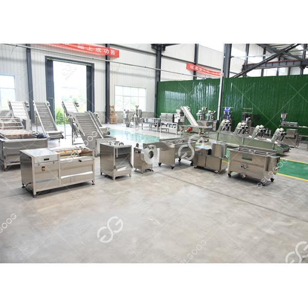 Small Scale Chips making Machine , Potato Chips Manufacturing Plant Fully Automatic