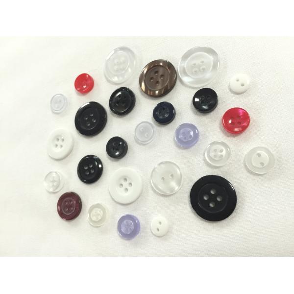 wholesale factory direct produce 2holes/4holes resin polyester shirt button