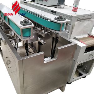 Plastic Film Shrink Wrapping Machine For Bottle Cap Bottom