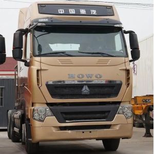 Manual Transmission 2022 2023 LNG CNG Tractor Truck in Uzbekistan Sitrak