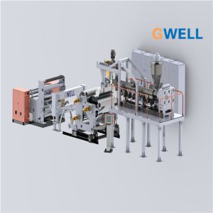 Tpo Single Ply Waterproofing Membrane Extrusion Line Single Screw / Parallel