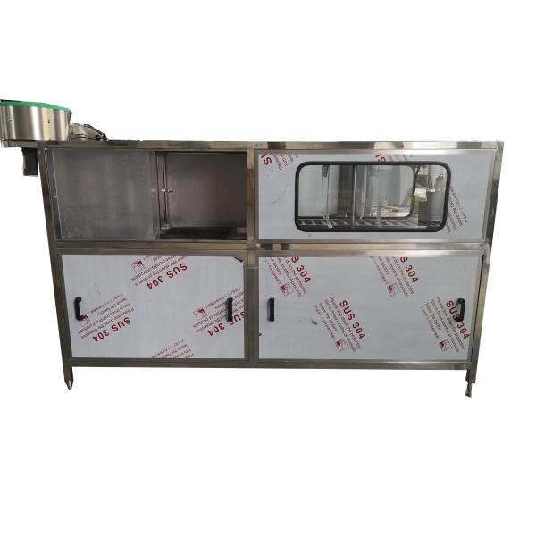 Full automatic 150B/H 20L plastic drum washing filling capping machine for containers
