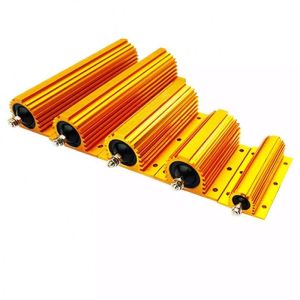 RX24 75W 0.1R 0.1 Ohm Wire Wound Gold Aluminum Resistor Power
