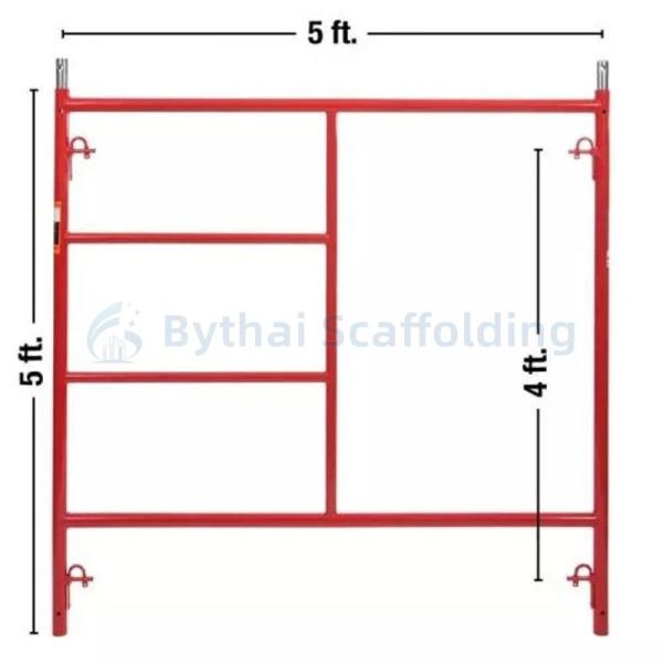 Wholesale Q195 SNAP LOCK Strength Non-Slip Surface Powder Coated Scaffolding