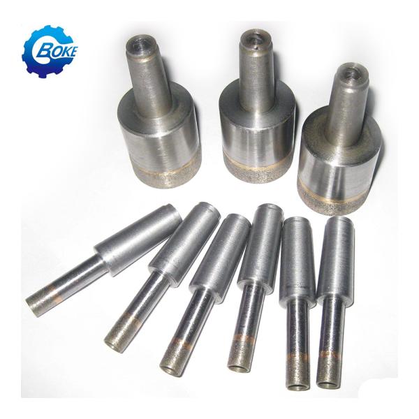 PBLOG sintered diamond drill bits can be used for glass processing drilling applications such as bathroom glass