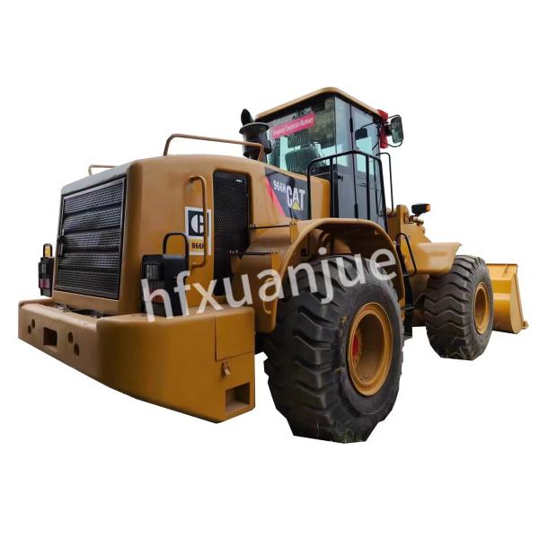 23T Caterpillar 966H Used Wheel Loader For Road Construction
