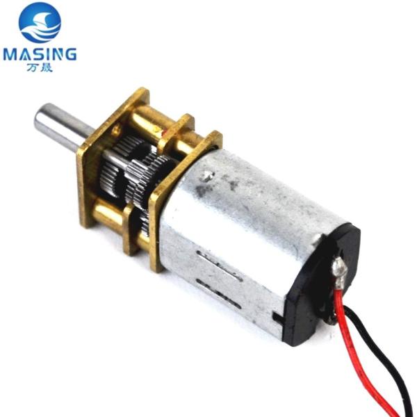 N20 N30 Customized 3v 6v Micro High Torque Gearbox Electric Motor Spur Brushed Dc Geared Motor
