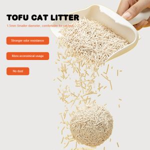Tofu Sand Litter 100% Natural Ecological Cat Flushable Litter Original Milk