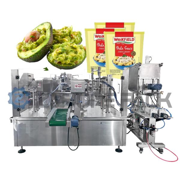 Buy Seasoning Packet Sauce Packet Milk Juice Honey Olive Oil Packaging Machine at wholesale prices