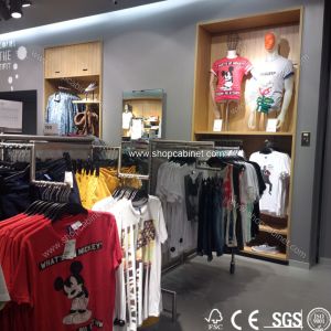 High grade clothes shop display exhibitor gondola shelf