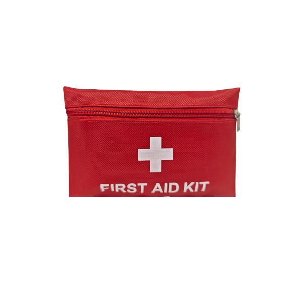 First Aid Training Kit with Emergency Medical Supplies Including Triangular