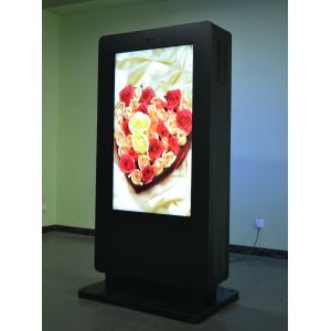 Quality 55 Inch Outdoor Digital Signage Totem , IP65 Double Sides LCD Display For Advertising for sale