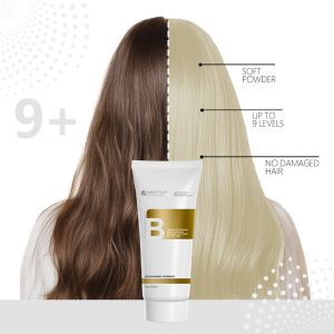 Nourishing Hair Bleaching Cream for Professional Stylists and Salons Fading and
