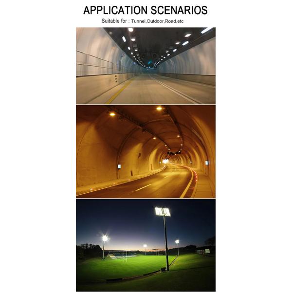 IP66 400W Outdoor LED Tunnel Lights 6500K For Sports Fields Backyard Playground