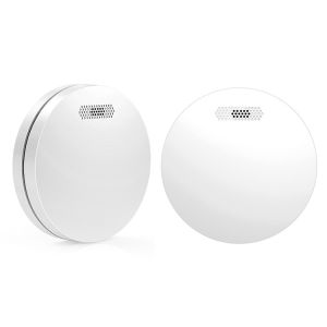 433MHZ 868MHZ Wireless Interconnected Smoke Alarm Detector With TUV Approval 10 Years Warranty