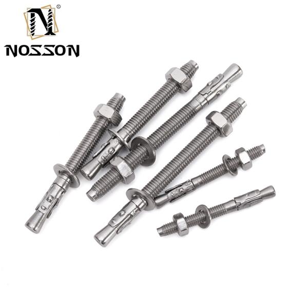Metric Passivation Finish Stainless Steel Through Bolt Expansion Anchor for Strong and Durable Fastening