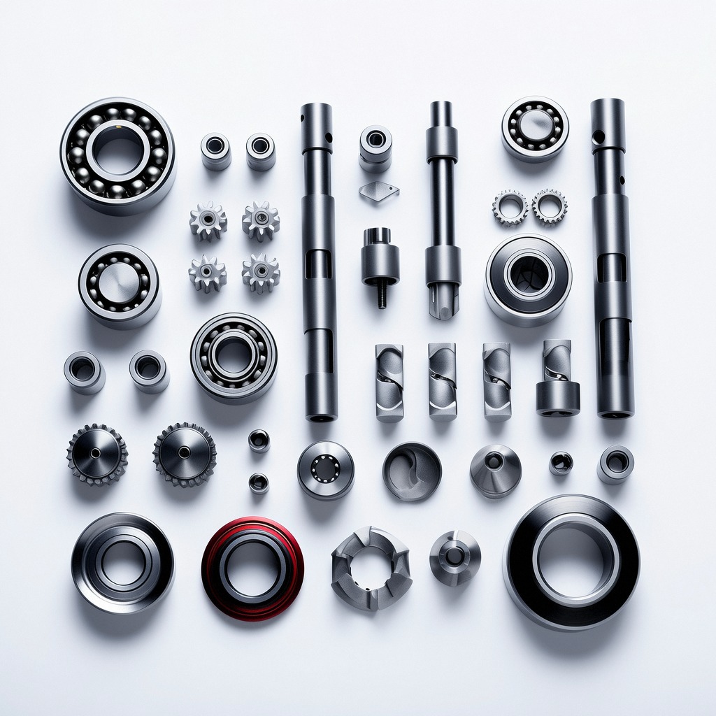 Custom Shaped CNC Machined Parts with 100% Inspection and Surface Roughness Min