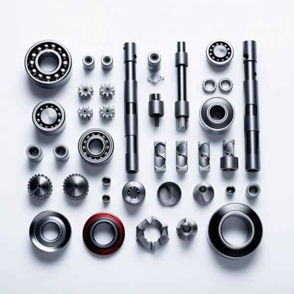 Custom Shaped CNC Machined Parts with 100% Inspection and Surface Roughness Min