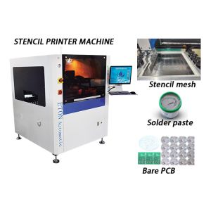 Fully Automatic Stencil Printer Machine PC Control Programmable Speed
