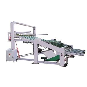 Quality Fully Automatic Single Corrugated Slitting Cutting stacking Machine Uniform Speed Made for sale