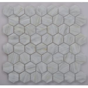 Quality Agglomerate Mosaic Tile with Hexagon Shape for sale