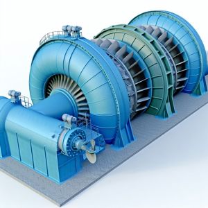 300KW-20MW Hydroelectric Water Turbine Generator with Fiberglass Blades