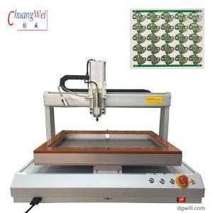 China LCD Digital Display Desktop Pcb Router Machine With Robust Frame on sale China LCD Digital Display Desktop Pcb Router Machine With Robust Frame on sale