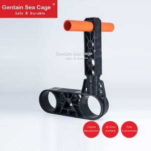 Customized Sizes Aquaculture Fish Cage , Fish Farming Cage For Sea Farming