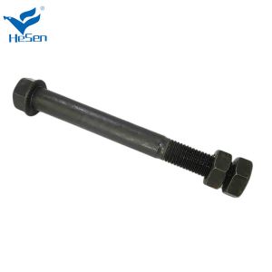 Excavator Bucket Bolts Pin Bolt And Nut 24x240 MM Grade 8.8 Flange Bolt And Nut
