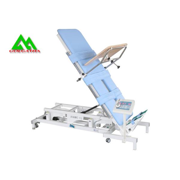 Hospital / Clinic Electric Vertical Rehabilitation Bed For Patient Exercise