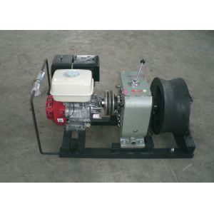 Cable Winch Puller 5 Ton Gas Engine Powered Winch with Honda GX390 13HP