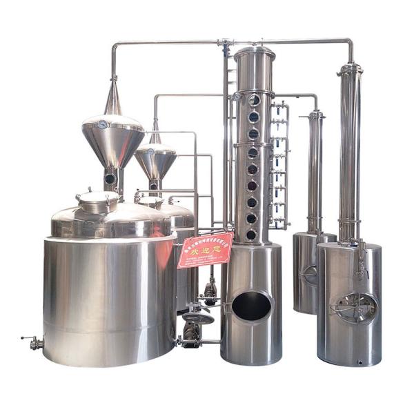 Industrial/Edible Alcohol Distillation Equipment with Electric/Steam Heating GHO