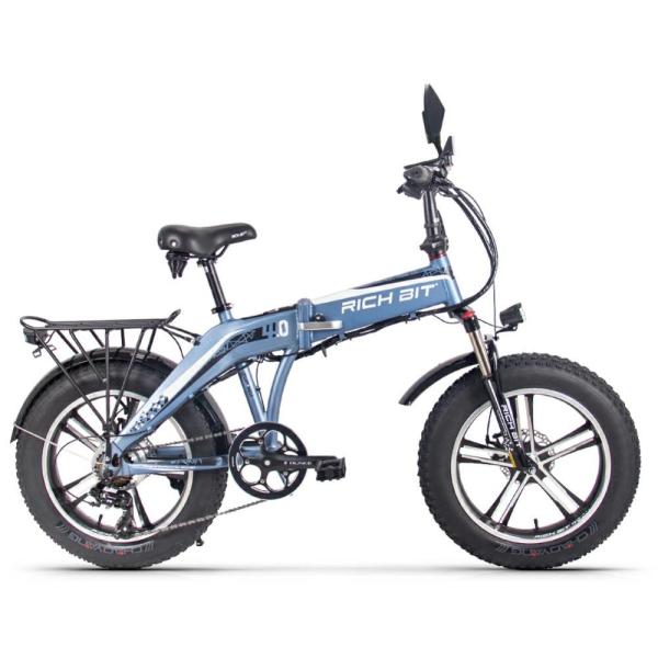 20 Inch Electric Folding Bike 500 Watt 016 4.0 Chaoyang Tire 48v 9.6Ah Richbit