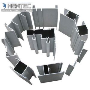 China Powder Painted Aluminium Door Profiles For Deep - Processing on sale