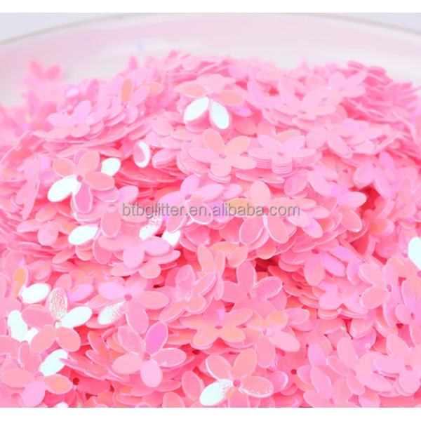 Glitter Sequins PET Art Craft Supplies Five-leaf Flower Loose Wedding Party Shoes Y3 10mm-20mm Stock Graduation Valentine's Day