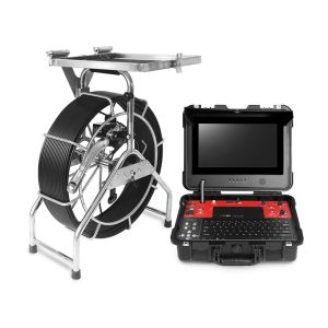 Quality 13&quot; Screen High Definition Sewer Pipe Video Inspection Camera Waterproof IP68 and 512hz Sonde Function for sale