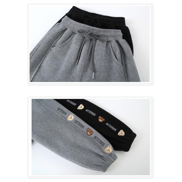 Children's suit thickened sports hoodie children's clothes autumn and winter trend cartoon girl warm two-piece set