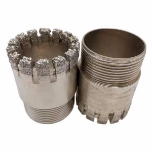 Electroplated Diamond Drill Bits Galvanized For Different Rock Layers