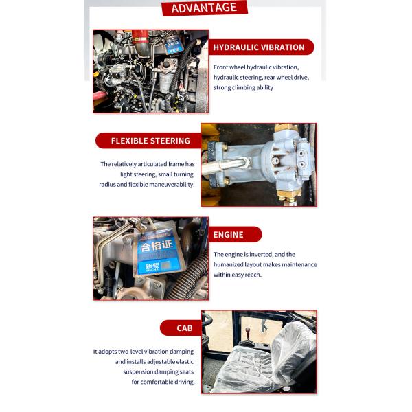 Road Construction Machine 3 Ton 4 Ton 5 Ton 6 Ton 8 Ton 10 Ton Ride on Single Drum Road Roller Compactor