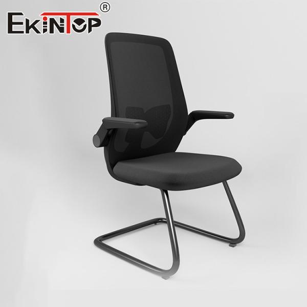 Buy Simple Comfortable Office Swivel Chair Mesh Backrest Fabric Office Chair at wholesale prices