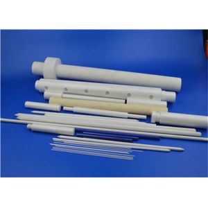 China Blue White  Zro2 Zirconia Ceramic Rod 1mm 2mm  Ceramic Round Bar on sale
