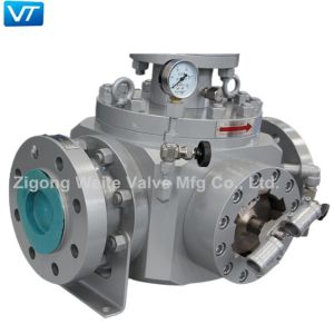 4'' Forged Steel Pigging Receiving Ball Valve API6D For Pipeline System