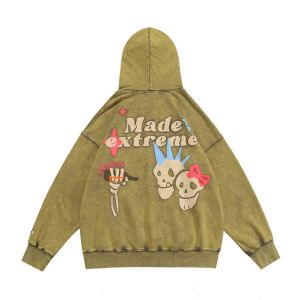 Unisex Business Casual Hoodie Regular Long Sleeve Plain Dyed