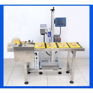 Portable Laser Wire Marking Machine Laser Coding Machine For Production Line