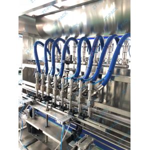 4800 Bph Liquid Bottling Machine 1000ml SUS316 Liquid Filling Line