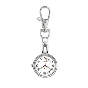 Nurse Pocket Watches Key Chain Luminous for the aged Pointer Hanging Watches