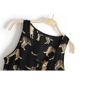 Summer Sleeveless Women Jumpsuits And Rompers With Microfiber